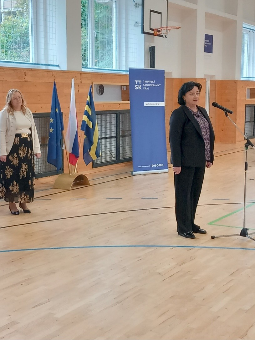 Podujatie sa konalo pod záštitou TTSK a otvorila ho riaditeľka sociálneho odboru, pani Blažena Flámiková.