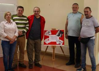 Klienti DSS Zavar s doprovodom na šachovo-žolíkovom turnaji v ZpS Vansová, Trnava.