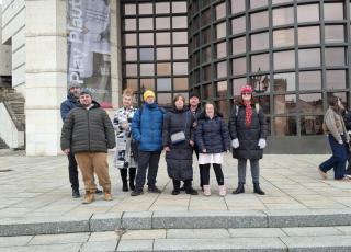 Návšteva inscenácie Na skle maľované